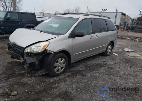 2004 Toyota Sienna Le from USA, damaged, VIN 5TDZA23C34S200945